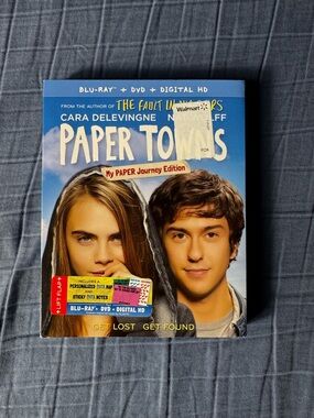 Paper Towns Blu-ray + DVD My Paper Journey Edition - Blue Cover